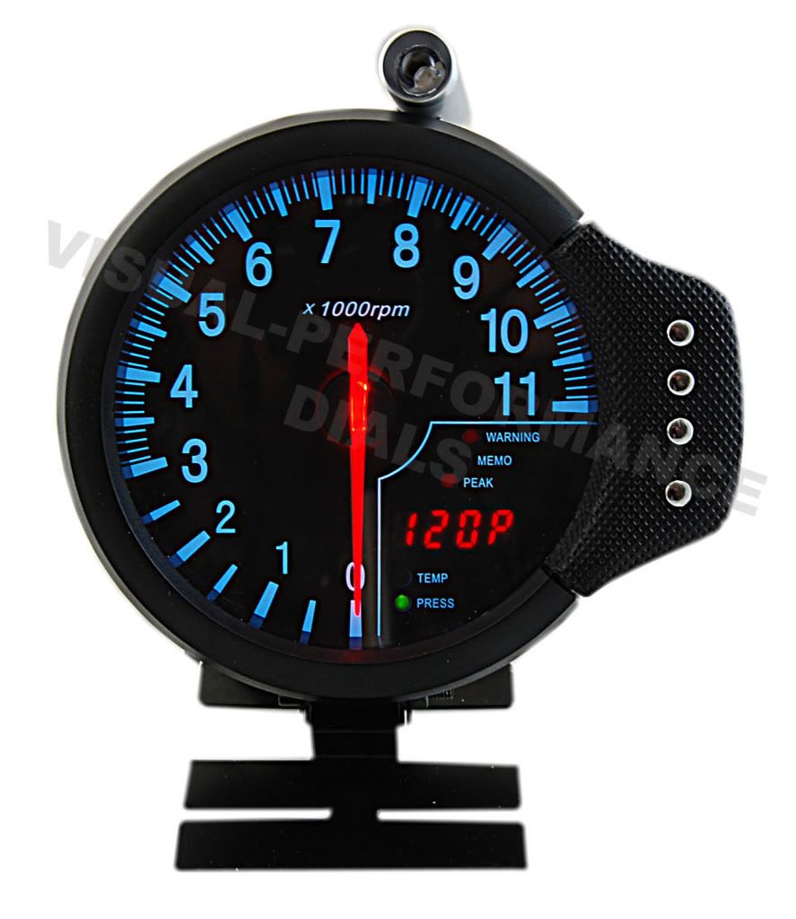 5" Rev Tachometer Stepper Gauge Shift Light eBay