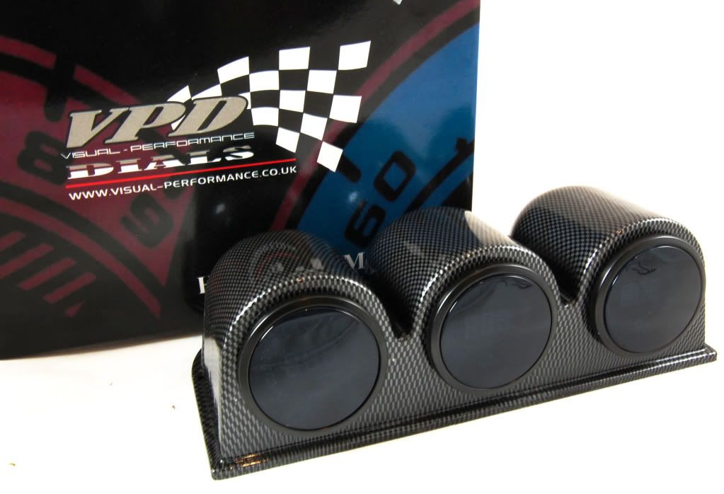 DASH MOUNT 2" 52MM GAUGE HOLDER POD CARBON FIBRE eBay