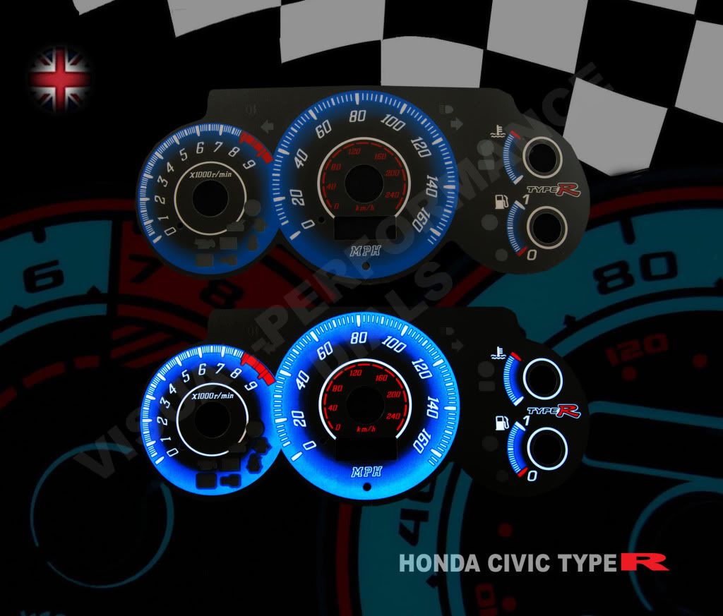 Honda civic type r dashboard bulbs #3