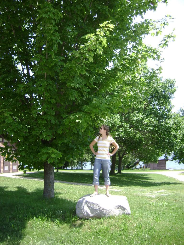 0612034.jpg Colleen the explorer, reclaiming Sibbald Point Provincial Park as her own picture by JackCanada