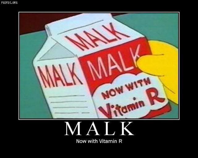 que manera de tragar leche!!!