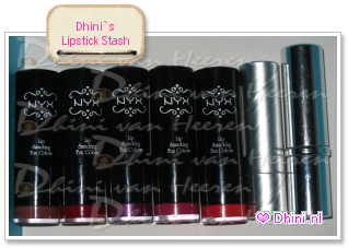 Dhini`s Lipstick Stash