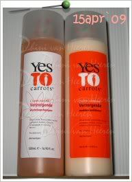 Yes To Carrot Shampoo & Conditioneer