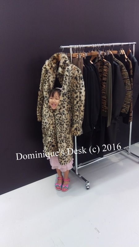 Tiger girl's favourite piece of the set - Leopard print jacket