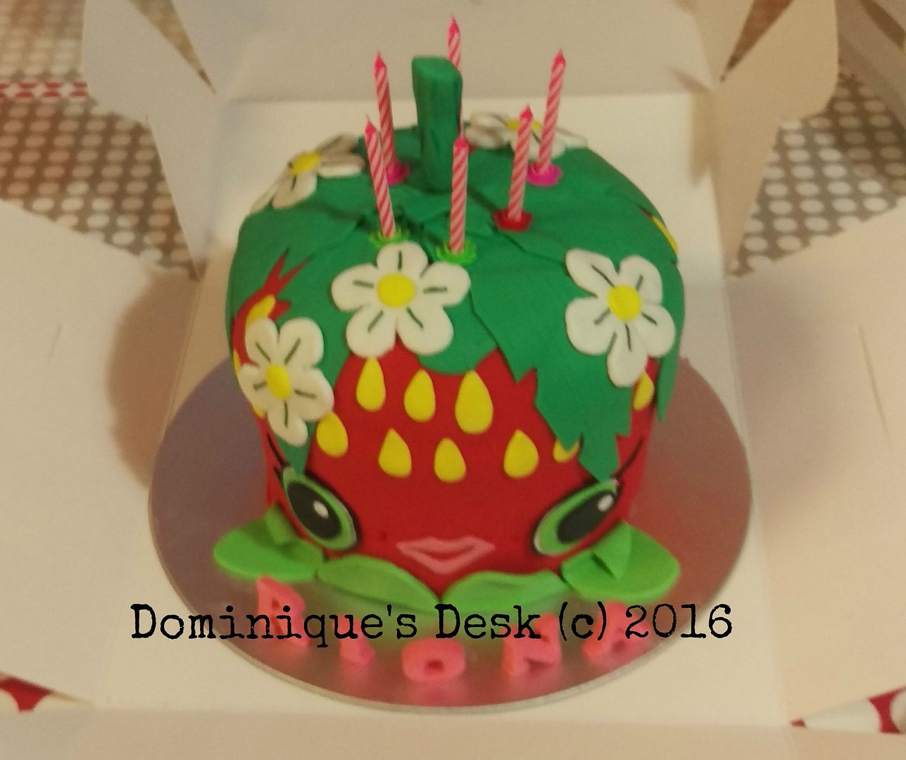 Tiger Girl's Birthday cake