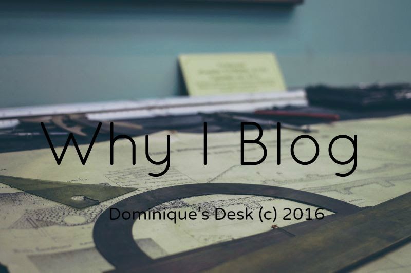 Why I blog