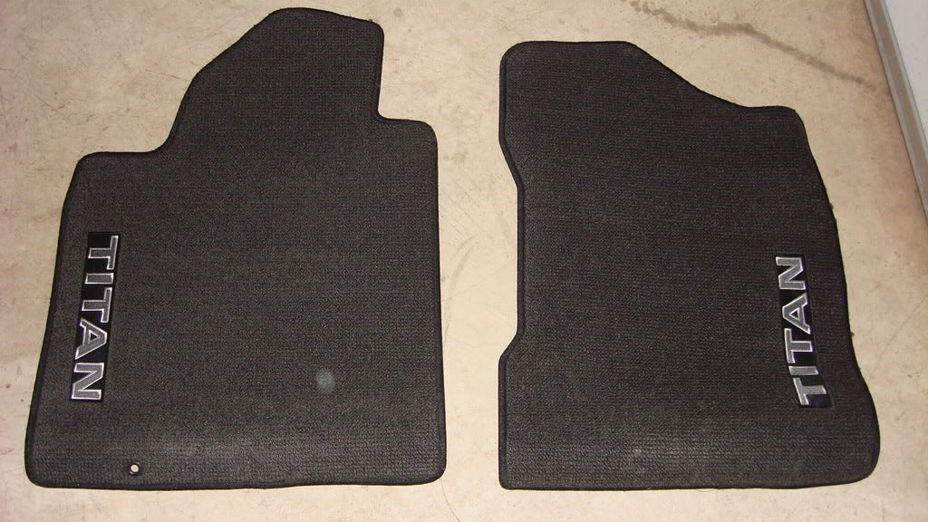 FOR SALE Graphite Titan Floor Mats Nissan Titan Forum
