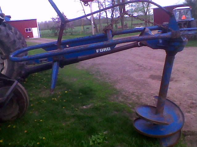 Ford 8n post hole auger