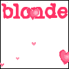 blonde, icon, heart Pictures, Images and Photos