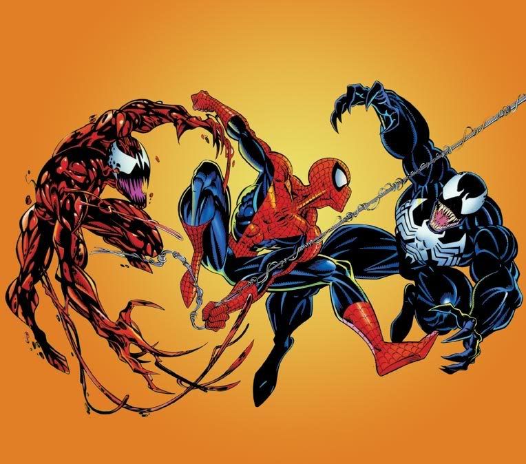 Spiderman Vs. Venom Vs. Carnage Photo by redvsblue9191 ...