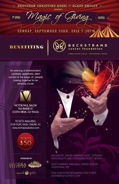 Magic of Giving : September 23 7-10pm