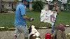 [Lee Anthony rips protester's Dog Sign down in front of Anthony's home 09/10/08]
