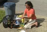 [A lady named 'Lorraine' Digs through the Anthony's Trash - www.wftv.com]