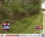 [MyFoxOrlando clips on Jim Hoover's video of P.I. Dominic Casey at Suburban Drive]