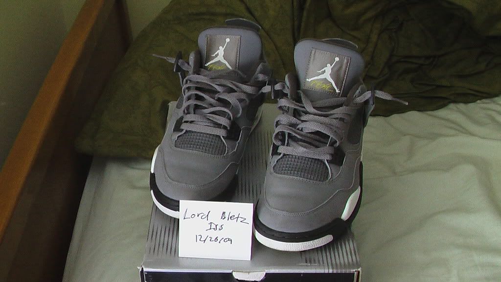 Gray Jordans