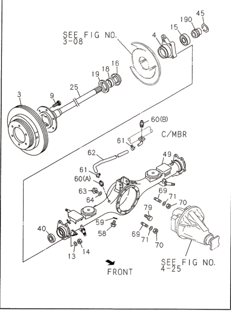 holden rodeo rear wheel bearing replacement