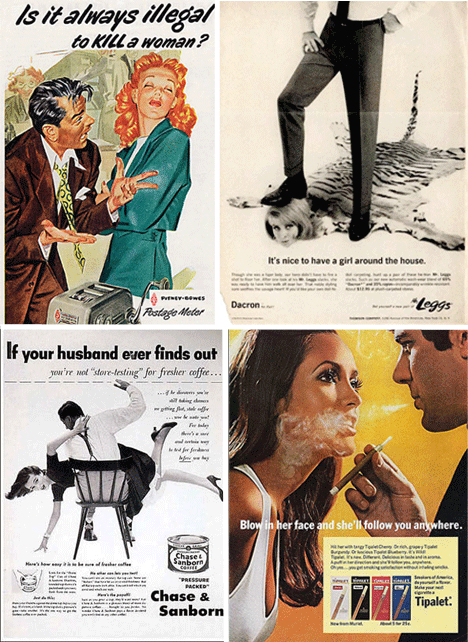 Vintage Ads Domestic Tropes Then and Now