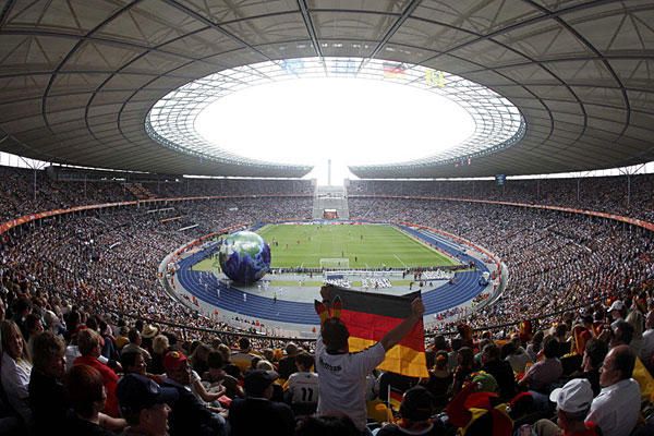 Opening ceremony of the Women's World Cup in Berlin