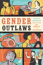cover of gender outlaws with colorful comic