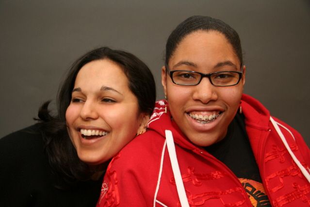 GWN mentor Vani Kannan (left) and her mentee Cherish Smith