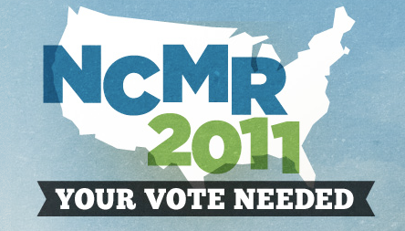 NCMR logo over image of US