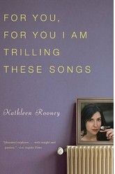 book cover of For You, For You I am Trilling These Songs