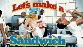 Lady Gaga, Let's make a sandwich