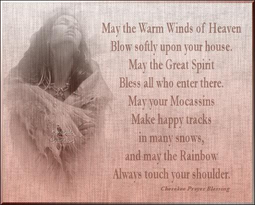 Cherokee Blessing