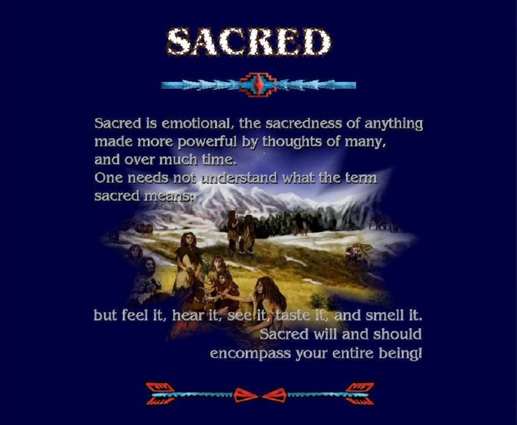 Meaning Of Sacred