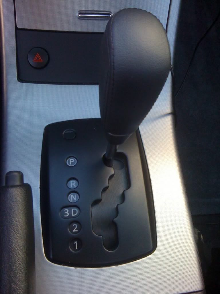 2005 nissan altima manual shift knob