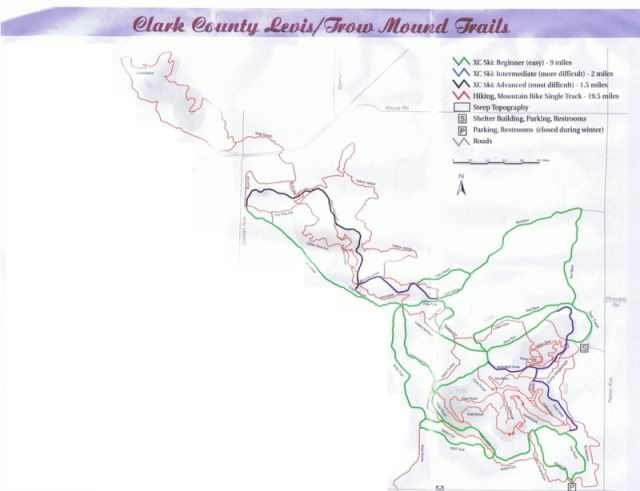 levis mound map