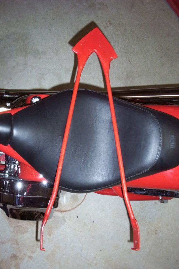 BUILT A SISSY BAR !! Big Dog Motorcycles Forum