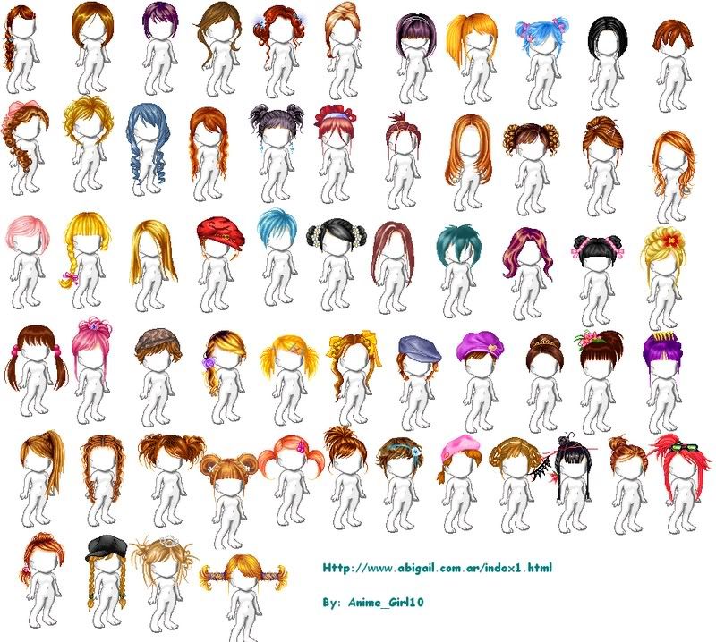 Anime Girl Hairstyles