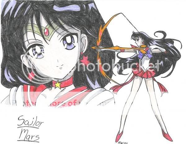 Sailor Mars Drawing Photo by kishgirl200 | Photobucket