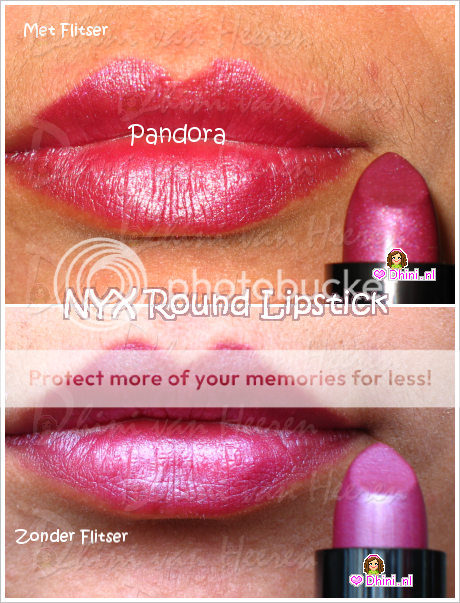 Dhini`s NYX Round Lipstick PANDORA swatches