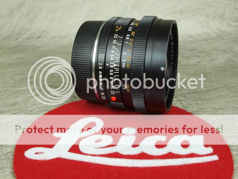 Leica Elmarit R 24/2.8 24mm f/2.8 + Hood  