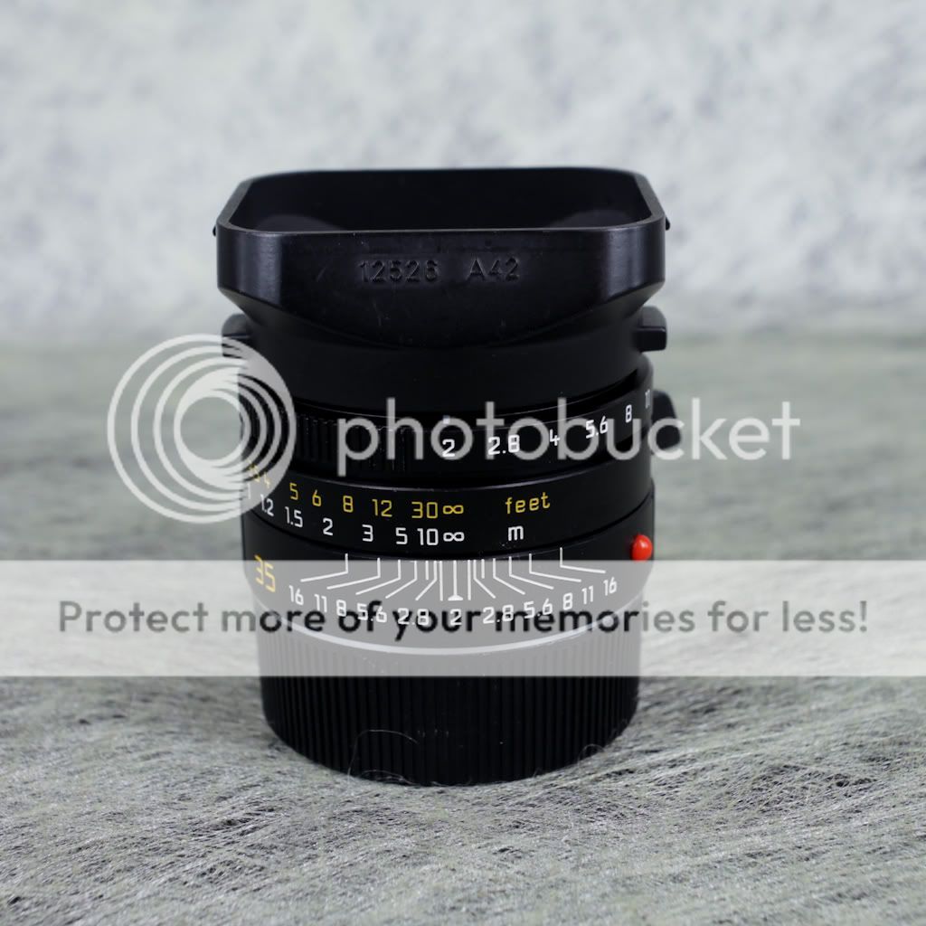 Leica Summicron M 35/2.0 35mm f/2 ASPH 6Bit E39 Black for Ricoh GXR 