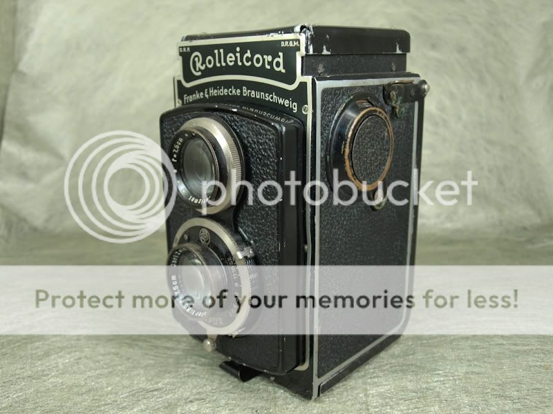 Rolleicord II TLR Camera Yr1936~37 Carl Zeiss Lens+Case  