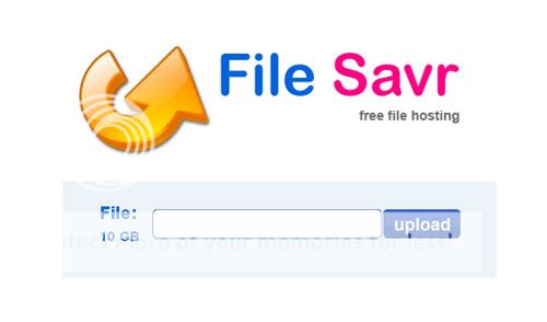 File Savr, aloja archivos de hasta 10 GB gratis 1