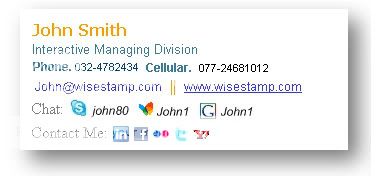 WiseStamp personaliza la firma de tus correos electrónicos 1