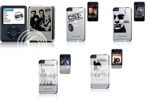 Lo último, los iPod personalizados con tus series favoritas 1