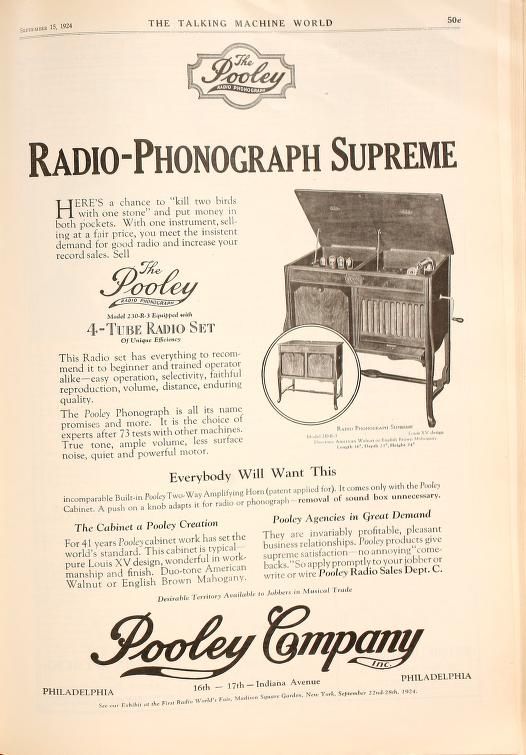 Pooley phonograph - The Talking Machine Forum — For All Antique ...