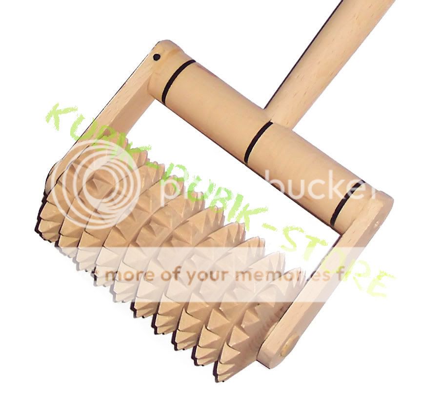 Wooden Health Care Rolling Hand Massager Tool for Back 100 Medical
