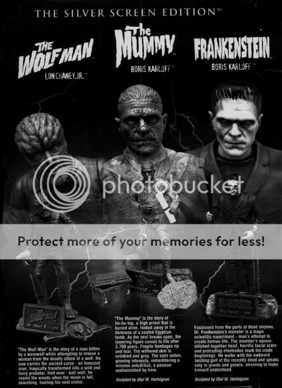 Universal Studios Monsters Classics SideShow Toys  