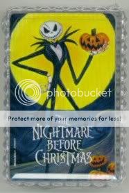 NIGHTMARE BEFORE CHRISTMAS PLAYING CARDS DISNEY PARK  