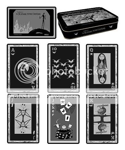 NIGHTMARE BEFORE CHRISTMAS PLAYING CARDS 2 SETS  