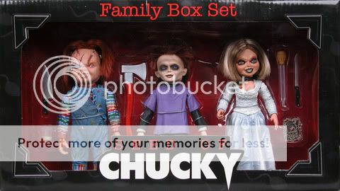 CHILDS PLAY   SEED OF CHUCKY FAMILY BOX SET ( Rare Out Of Production 