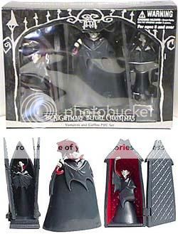 NIGHTMARE BEFORE CHRISTMAS VAMPIRE AND COFFIN 5PC SET  