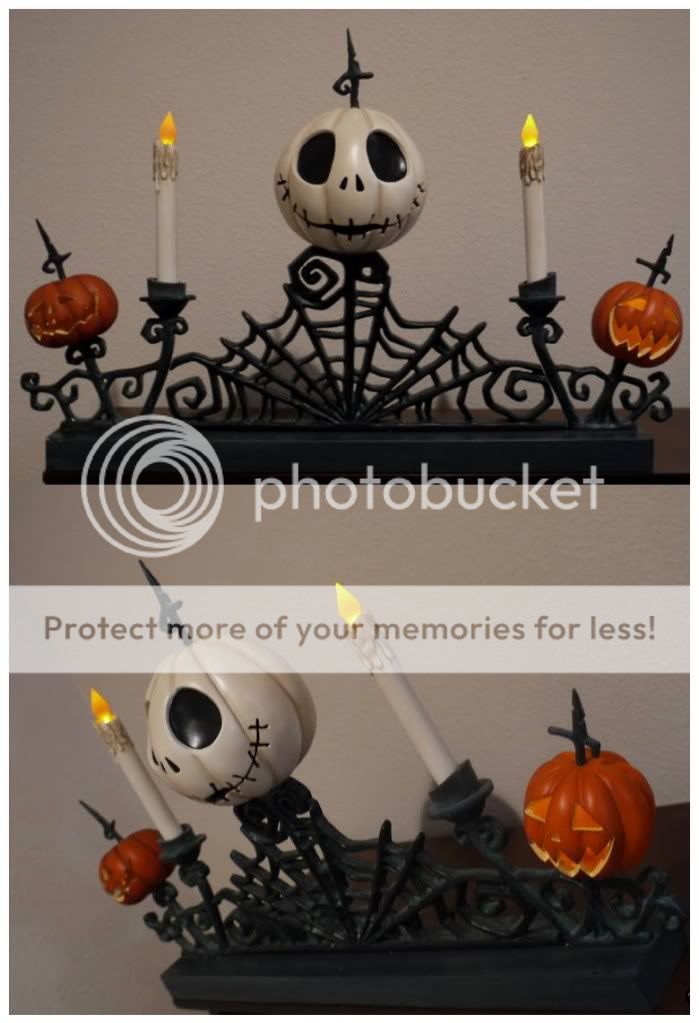 Disney Nightmare Before Christmas Jack Skellington Candelabra Le 500 