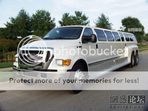 Ford f750 limo #8